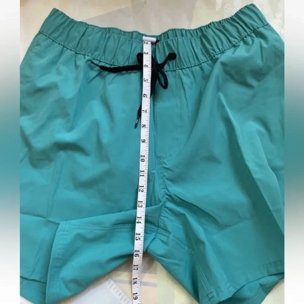 Body Glove Board Shorts Swim Trunks Men Size L /34 Sea Foam Blue Sky NWOT